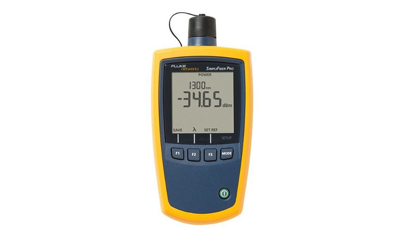 Fluke Networks SimpliFiber Pro SFPOWERMETER Optical Power Meter, InGaAs, SC