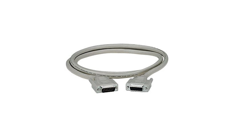 Black Box EGM16T-0005-MF DB15 Serial Cable for POS Systems 5 ft