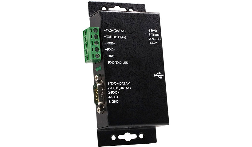 StarTech.com Industrial 1-Port RS422/RS485 Serial Adapter, USB, Isolated, TAA