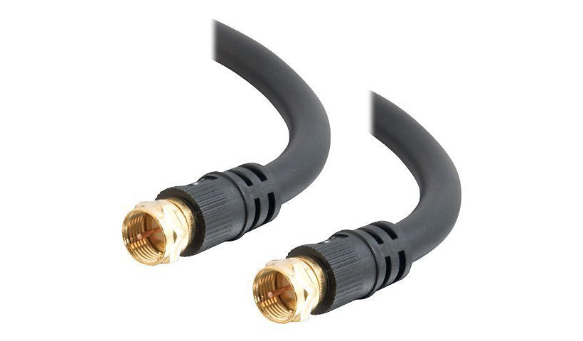 C2G 29133 Value Series RG6 F-Type Coaxial Video Cable 12 ft Lifetime Warranty