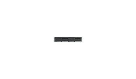 Panduit NK6PPG48Y NetKey 48-Port Cat6 Punch-Down Patch Panel 2U