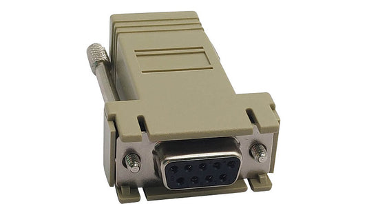 Tripp Lite B090-A9F-X Modular Serial Crossover Adapter DB9 F to RJ45 F