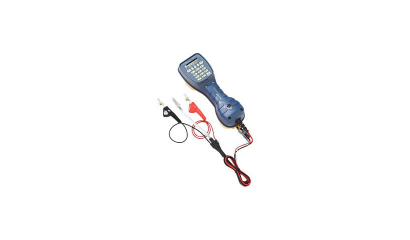 Fluke Networks TS52 PRO 52801RJ9 Test Set with ABN/PP Clips and RJ11 Plug