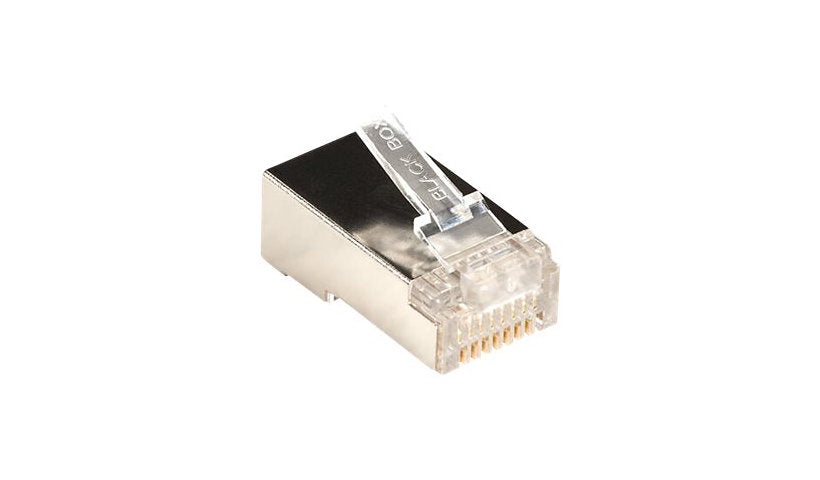 Black Box FMTP5ES-100PAK Cat5e Shielded RJ45 Modular Plug Lifetime Warranty