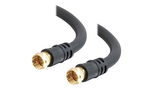 C2G 29132 Value Series RG6 F-Type Coaxial Video Cable 6 ft Lifetime Warranty