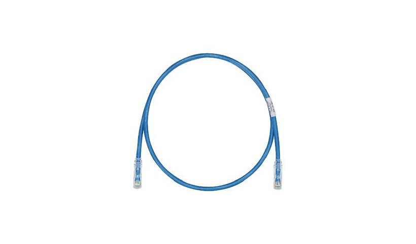 Panduit UTPSP2BUY TX6 PLUS Cat6 UTP Patch Cord 2 ft Blue