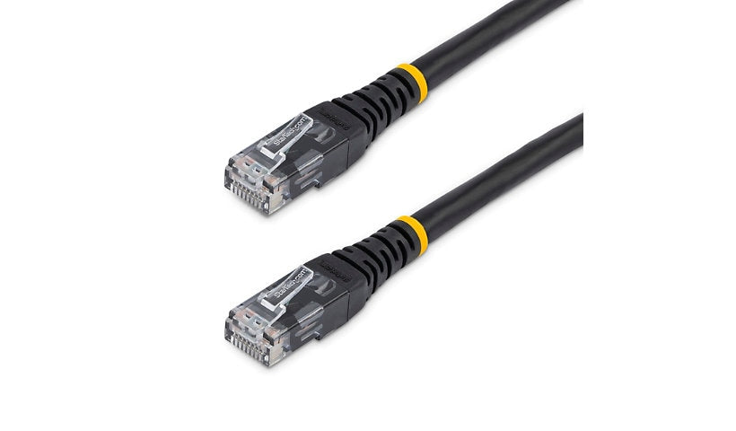 StarTech.com C6PATCH10BK Cat6 Molded UTP Ethernet Patch Cable 10 ft
