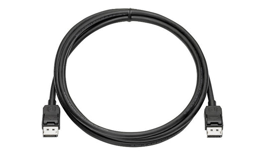 HP 6.6ft DisplayPort Male to Male Cable Kit, Black, VN567AA