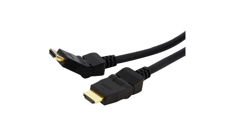 StarTech.com HDMIROTMM6 Swivel High Speed HDMI Cable 6 ft Lifetime Warranty