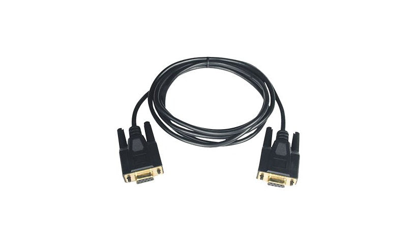 Tripp Lite P450-010 Gold Null Modem Serial Cable 10 ft Lifetime Warranty