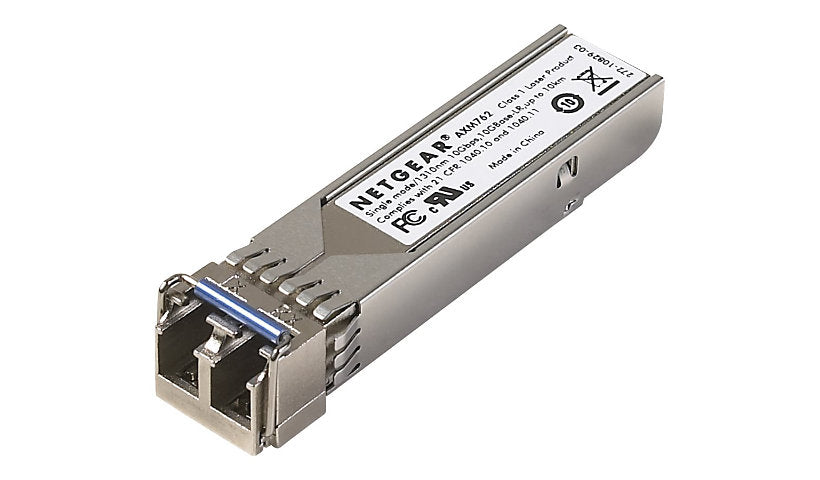 NETGEAR AXM762-10000S 10GBase-LR SFP+ Transceiver, Single-Mode, 10 km