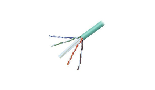 Belkin A7L704-1000-GRN Cat6 Solid Bulk Cable 1000 ft 4-Pair UTP 23 AWG PVC Green