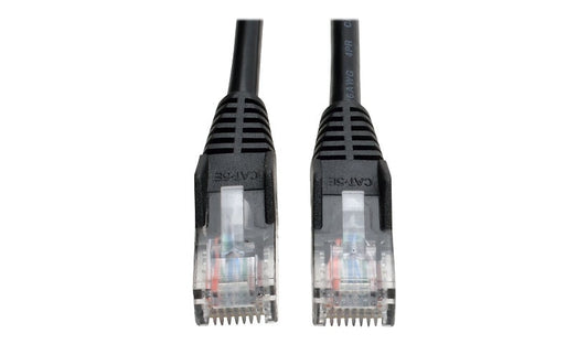 Tripp Lite N001-015-BK Cat5e Snagless UTP Ethernet Patch Cable 15 ft