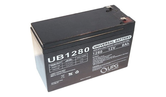 eReplacements UB1280-ER 12V 8Ah Sealed Lead Acid UPS Battery 1 Year