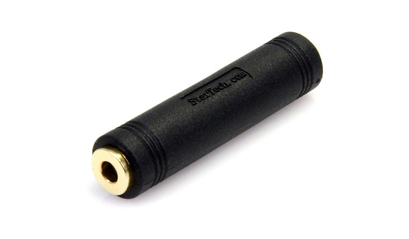 StarTech.com GCAUD3535FF 3.5mm Female to Female Audio Coupler Lifetime Warranty