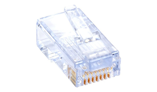 Black Box C5EEZUP-100PAK Cat5e EZ-RJ45 Modular Plug 100 Pack Lifetime Warranty