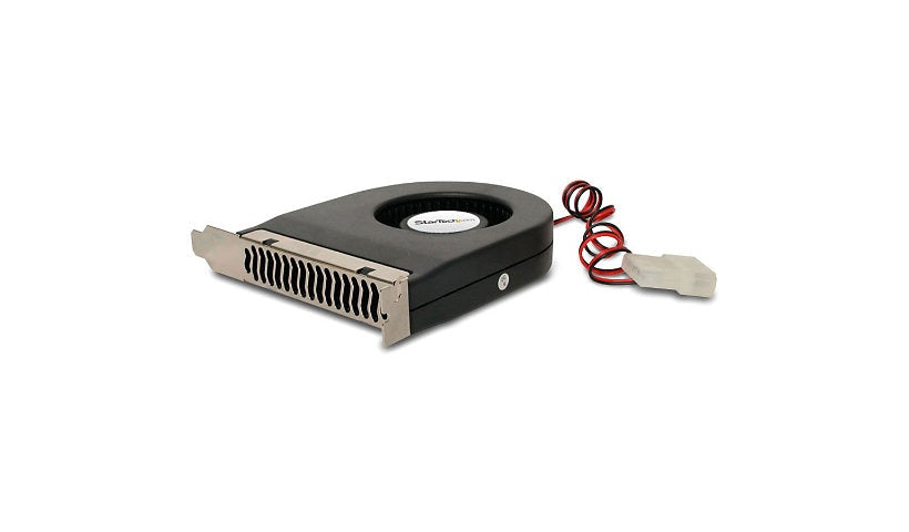 StarTech.com PCI Slot Exhaust Fan Card Cooler LP4 Powered Ball Bearing FANCASE