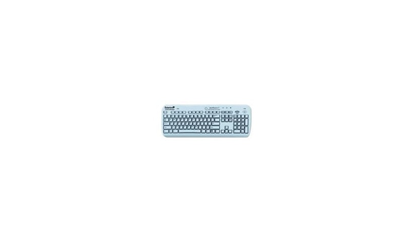 Medigenic K104C02-US Infection Control Backlit Keyboard Light Blue 2 Year