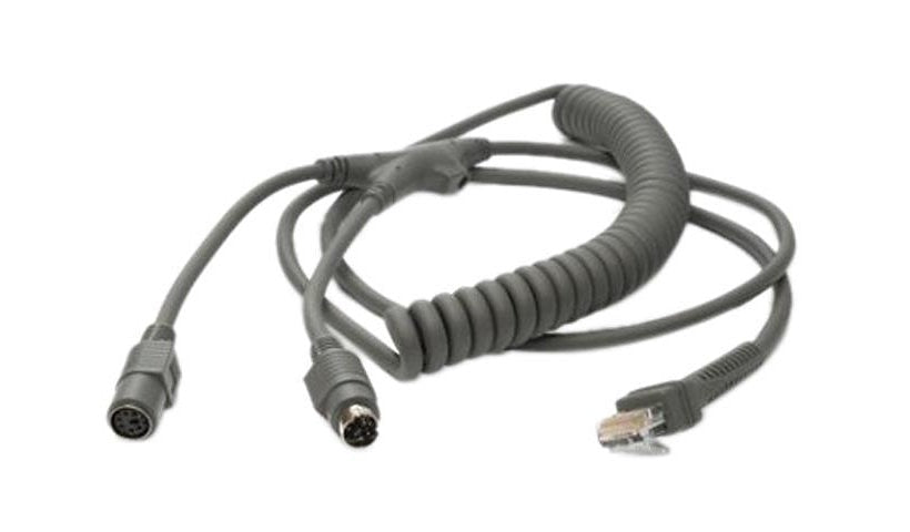 Honeywell Coiled Keyboard Wedge PS/2 Cable, 5V, 10 ft, CBL-720-300-C00