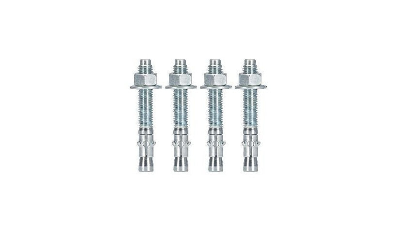 Panduit RFAKIT Concrete Floor Rack Anchor Kit, Set of 4