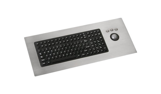 iKey PM-2000-TB Stainless Steel NEMA 4X Keyboard Built In Trackball 1 Year