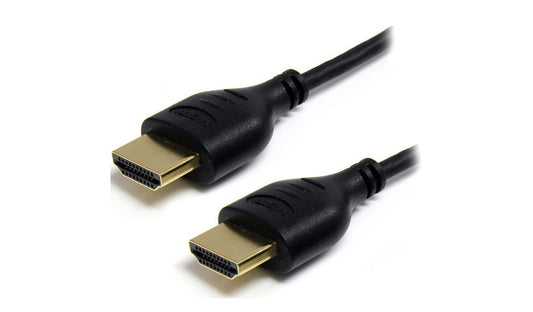 StarTech.com HDMIMM3HSS Slim 4K High Speed HDMI Cable 3 ft Lifetime Warranty