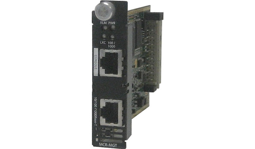 Perle Management Module for MCR Media Converter Chassis, 05051900
