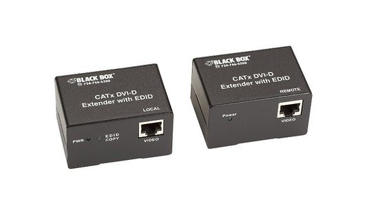 Black Box ACS2001A-R3 Micro Extender for DVI-D Single Link over CATx 1 Year