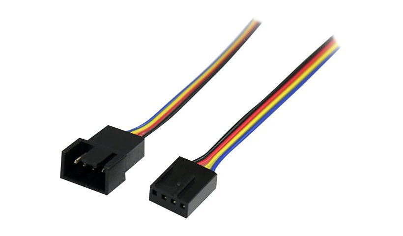 StarTech.com FAN4EXT12 4-Pin Fan Power Extension Cable 12 in Lifetime Warranty