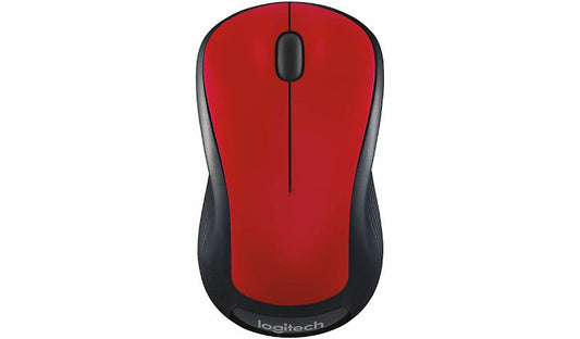 Logitech M310 Wireless Mouse Nano Receiver Ambidextrous Red 910-002486 3 Year