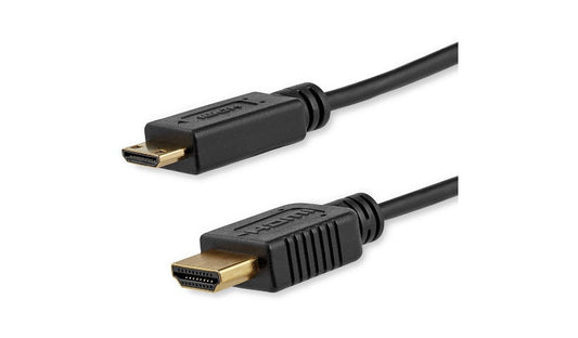 StarTech.com HDMIACMM6S Slim Mini HDMI to HDMI Cable 6 ft Lifetime Warranty
