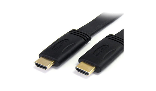 StarTech.com HDMIMM15FL Flat High Speed HDMI Cable 15 ft Lifetime Warranty