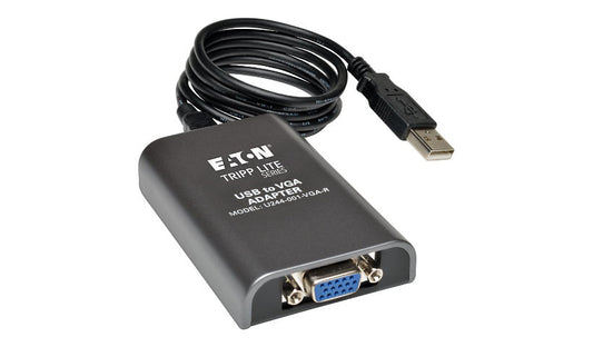 Tripp Lite USB 2.0 to VGA External Video Adapter, 1080p 60Hz, Multi-Monitor