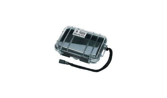 Pelican Micro Case 1020 1020-025-100 Waterproof Small Case, Black
