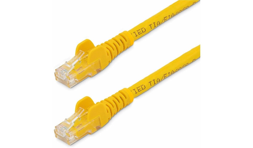 StarTech.com N6PATCH10YL Cat6 Snagless UTP Ethernet Patch Cable 10 ft Yellow
