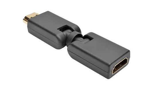 Tripp Lite HDMI Swivel Adapter, Up/Down Angled, 180°, Male/Female