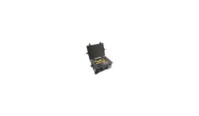 Pelican 1610 1610-020-110 Wheeled Protector Case, Black