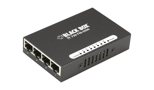 Black Box LBS008A 8-Port Fast Ethernet USB-Powered Desktop Switch