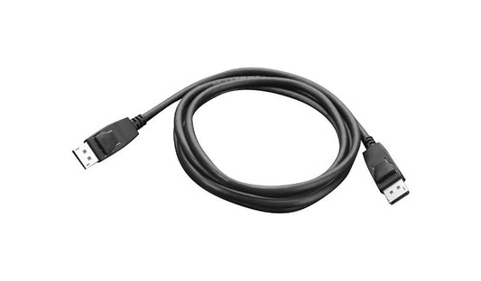Lenovo 0A36537 DisplayPort to DisplayPort Cable 6 ft DP 1.2 21.6 Gbps 3 Year