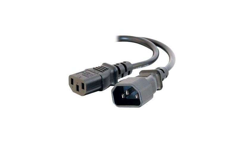 C2G 29965 C14 to C13 PDU Extension Power Cord 2 ft Lifetime Warranty