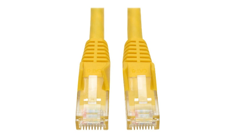 Tripp Lite N201-002-YW Cat6 Snagless UTP Ethernet Patch Cable 2 ft Yellow