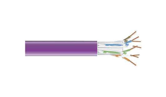 Black Box EYN864A-PB-1000 GigaTrue 550 Cat6 Riser Bulk Cable 1000 ft Solid UTP