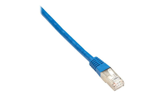 Black Box EVNSL0172BL-0003 Cat5e Molded Shielded Ethernet Patch Cable 3 ft Blue
