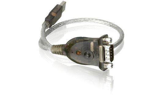 IOGEAR USB to RS-232 Serial Adapter for PDAs, Modems and Cameras, 230 Kbps