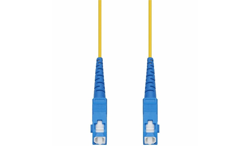 Proline PRO-SC-SC-1MS9SMF 1m (3.3ft) SC to SC OS2 Single Mode Simplex Fiber Patch Cable, 9/125, OFNR Riser, Yellow