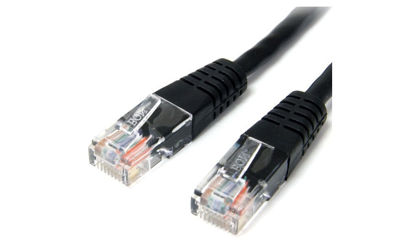StarTech.com M45PATCH6BK Cat5e Molded UTP Ethernet Patch Cable 6 ft