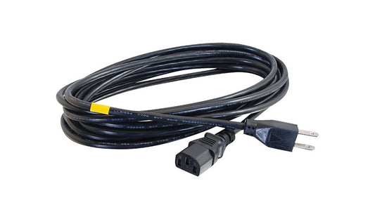 C2G 03131 NEMA 5-15P to C13 Computer Power Cord 6 ft 14 AWG Lifetime Warranty