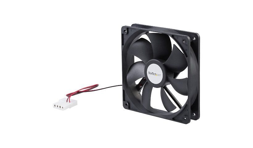 StarTech 120x25mm Dual Ball Bearing Case Fan LP4 Connector 72.94 CFM FANBOX12
