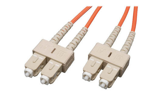 Eaton Tripp Lite 3ft (0.9m) SC to SC Multimode Duplex Fiber Patch Cable, 62.5/125, PVC, N306-003