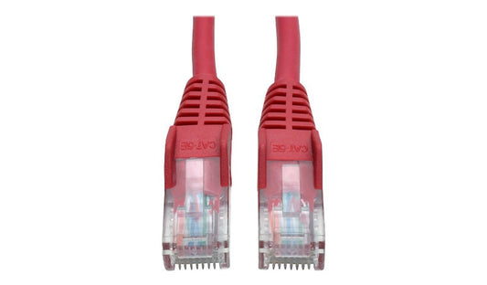 Tripp Lite N001-005-RD Cat5e Snagless UTP Ethernet Patch Cable 5 ft Red